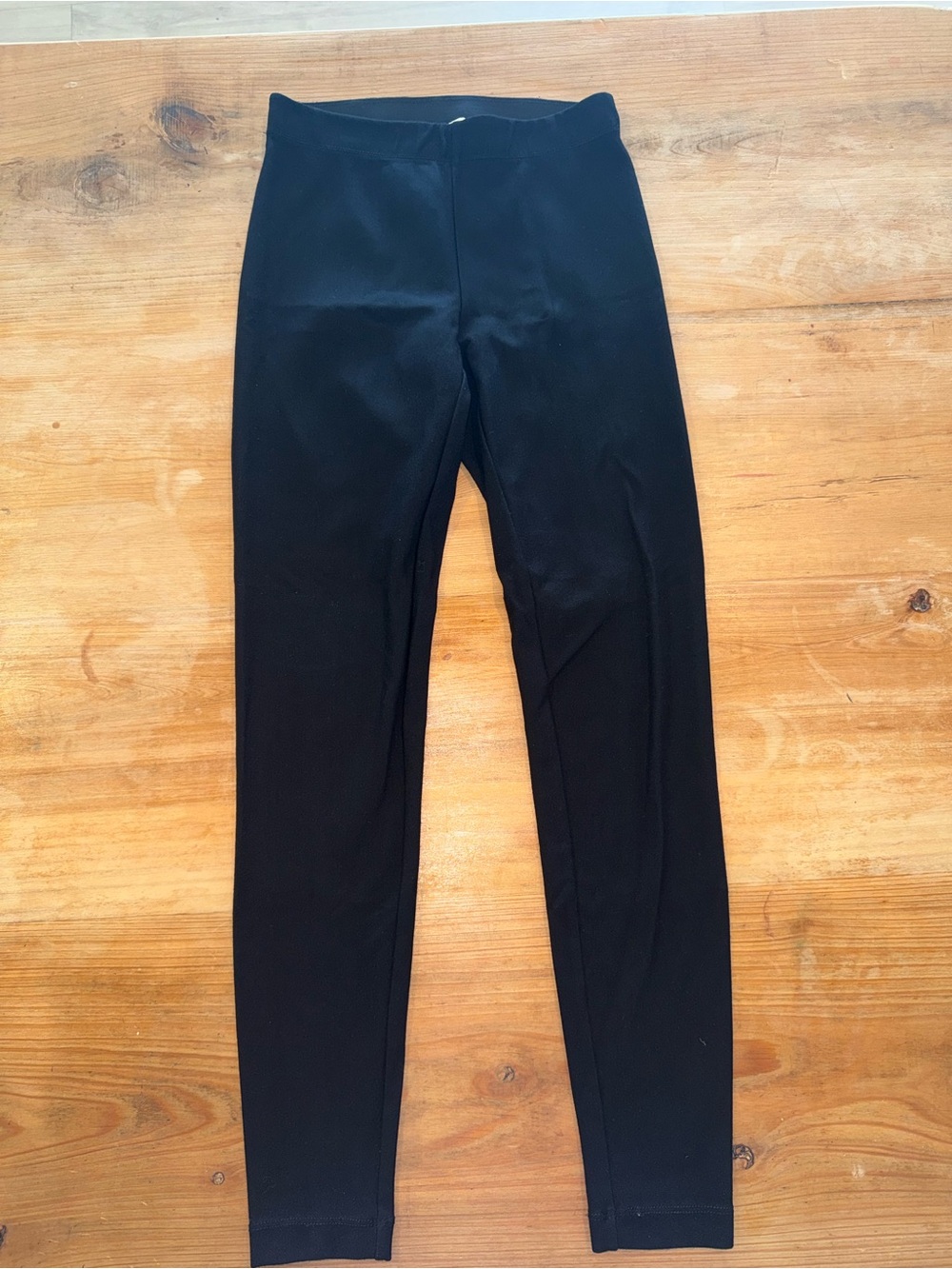 Vince Black Pull On Stretch Ponte Skinny Pants XS